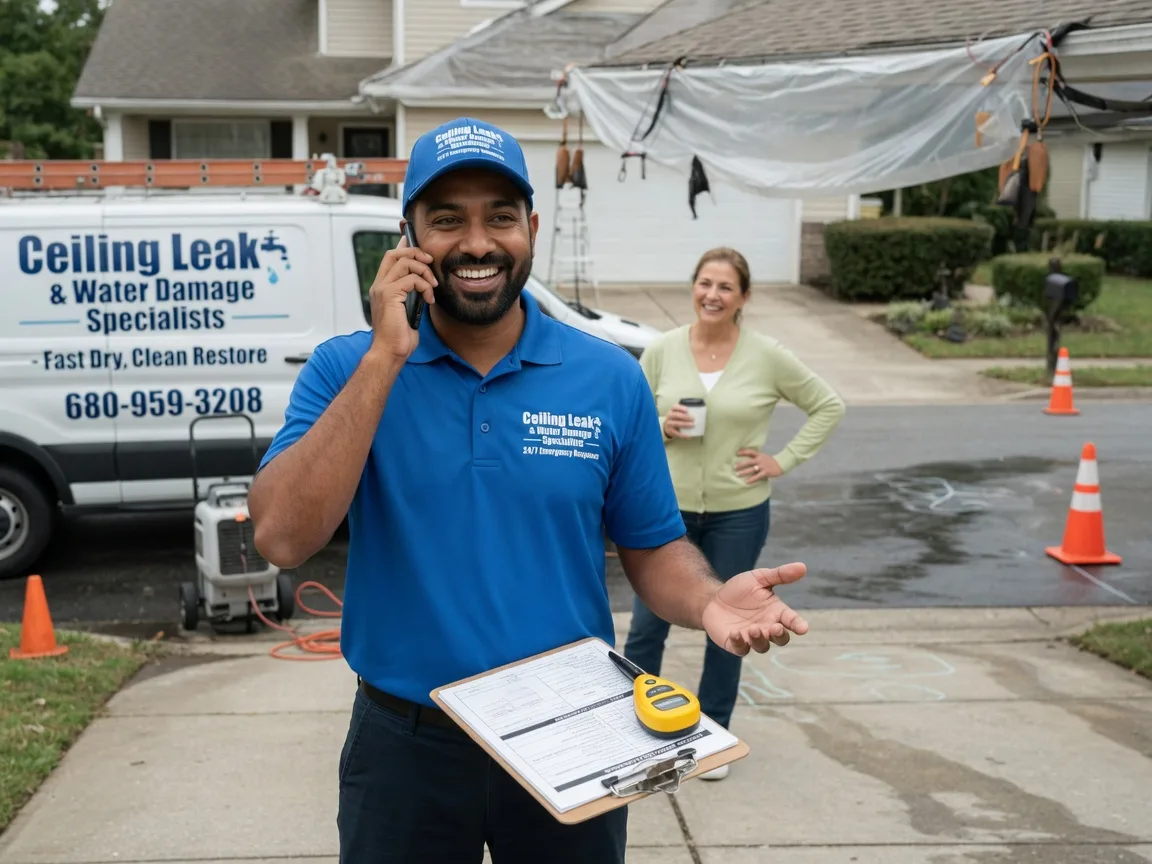 Ceiling Leak Cleanup Carrizozo, NM FAQs